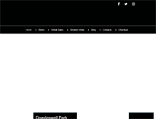 Tablet Screenshot of battledownbrewery.com